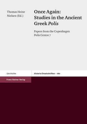 Nielsen |  Once Again: Studies in the Ancient Greek Polis | Buch |  Sack Fachmedien