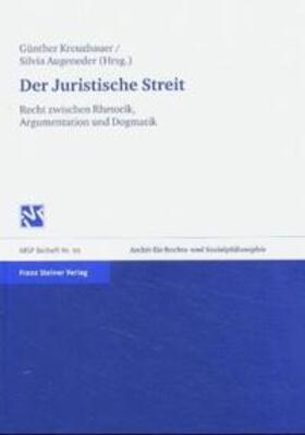 Kreuzbauer / Augeneder |  Der Juristische Streit | Buch |  Sack Fachmedien