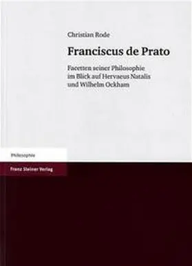 Rode | Franciscus de Prato | Buch | 978-3-515-08508-3 | sack.de