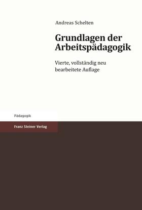 Schelten |  Grundlagen der Arbeitspädagogik | Buch |  Sack Fachmedien