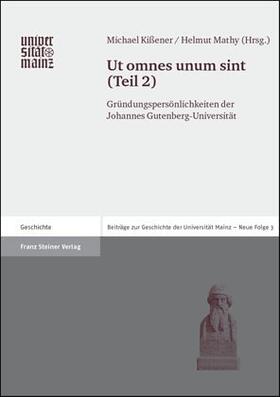 Kißener / Mathy |  Ut omnes unum sint | Buch |  Sack Fachmedien