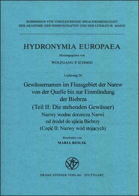  Gewässernamen im Flussgebiet der Narew von der Quelle bis zur Einmündung der Biebrza | Buch |  Sack Fachmedien