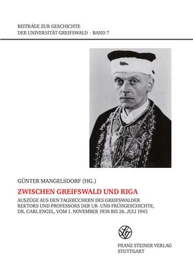 Mangelsdorf |  Zwischen Greifswald und Riga | Buch |  Sack Fachmedien