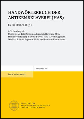 Heinen |  Handwörterbuch der antiken Sklaverei (HAS) | Sonstiges |  Sack Fachmedien