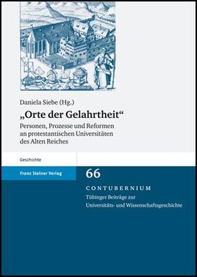 Siebe |  "Orte der Gelahrtheit" | Buch |  Sack Fachmedien