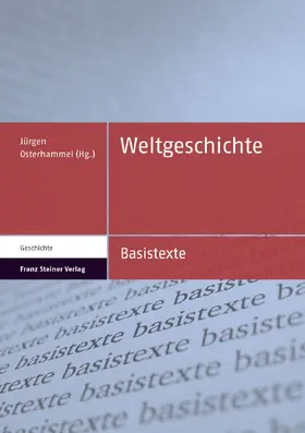 Osterhammel |  Weltgeschichte | Buch |  Sack Fachmedien