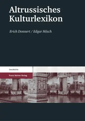 Donnert / Hösch |  Altrussisches Kulturlexikon | Buch |  Sack Fachmedien