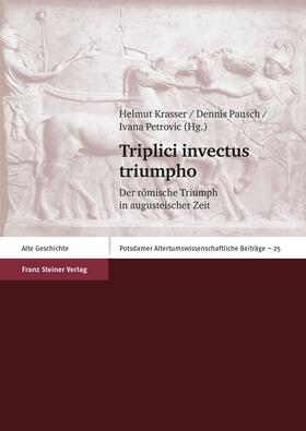 Krasser / Pausch / Petrovic |  Triplici invectus triumpho | Buch |  Sack Fachmedien