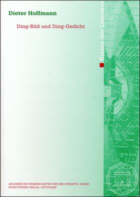 Hoffmann |  Ding-Bild und Ding-Gedicht | Buch |  Sack Fachmedien
