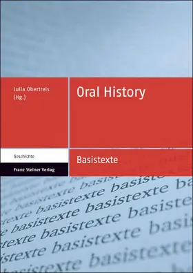 Obertreis |  Oral History | Buch |  Sack Fachmedien