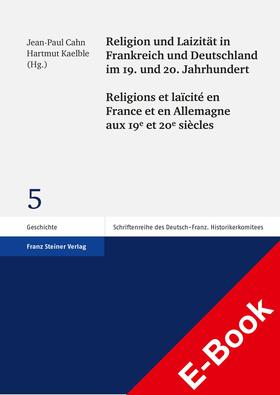 Cahn / Kaelble |  Religion und Laizität in Frankreich und Deutschland im 19. und 20. Jahrhundert / Religions et laïcité en France et en Allemagne aux 19e et 20e siècles | eBook | Sack Fachmedien