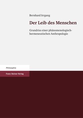 Irrgang |  Der Leib des Menschen | eBook | Sack Fachmedien