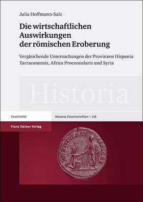 Hoffmann-Salz |  Die wirtschaftlichen Auswirkungen der römischen Eroberung | Buch |  Sack Fachmedien