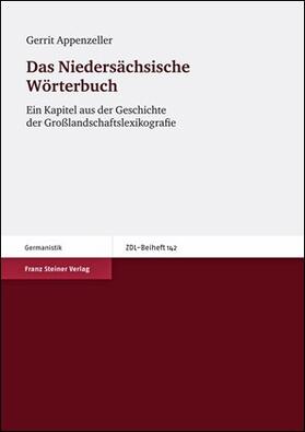 Appenzeller |  Das Niedersächsische Wörterbuch | Buch |  Sack Fachmedien