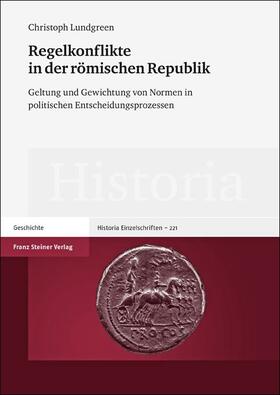 Lundgreen |  Regelkonflikte in der römischen Republik | Buch |  Sack Fachmedien