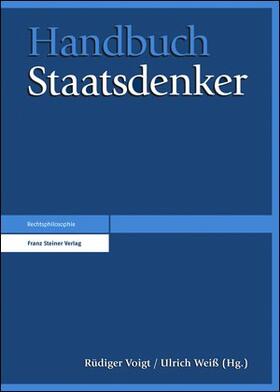 Voigt / Weiß |  Handbuch Staatsdenker | Buch |  Sack Fachmedien