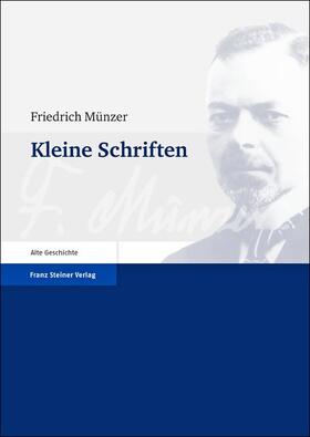 Münzer / Haake / Harders |  Kleine Schriften | Buch |  Sack Fachmedien