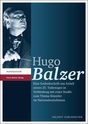 Kirchmeyer |  Hugo Balzer | Buch |  Sack Fachmedien