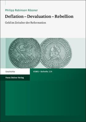 Rössner |  Deflation - Devaluation - Rebellion | Buch |  Sack Fachmedien