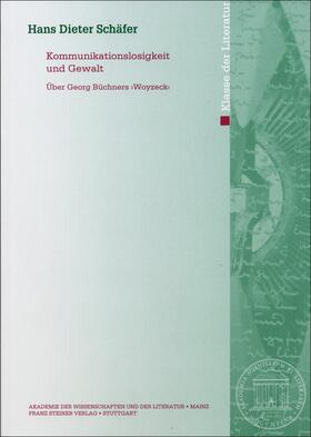 Schäfer |  Kommunikationslosigkeit und Gewalt | Buch |  Sack Fachmedien