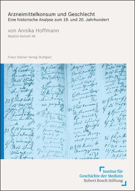 Hoffmann |  Arzneimittelkonsum und Geschlecht | Buch |  Sack Fachmedien