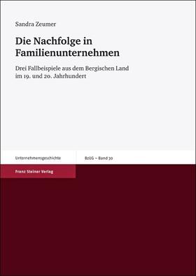 Zeumer |  Die Nachfolge in Familienunternehmen | eBook | Sack Fachmedien