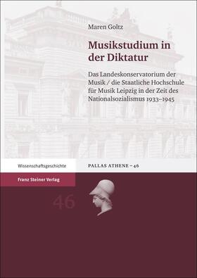 Goltz |  Musikstudium in der Diktatur | eBook | Sack Fachmedien