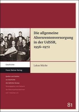 Mücke |  Die allgemeine Altersrentenversorgung in der UdSSR, 1956–1972 | eBook | Sack Fachmedien