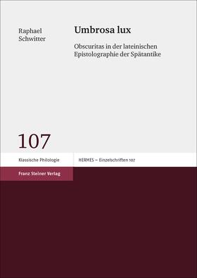 Schwitter |  Umbrosa lux | Buch |  Sack Fachmedien