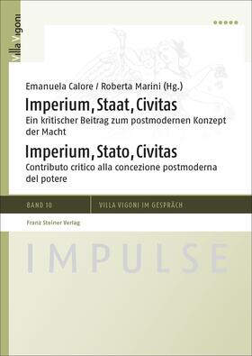 Calore / Marini |  Imperium, Staat, Civitas / Imperium, Stato, Civitas | Buch |  Sack Fachmedien