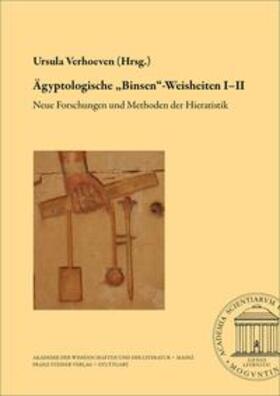 Verhoeven |  Ägyptologische "Binsen"-Weisheiten I–II | Buch |  Sack Fachmedien