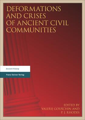 Gouschin / Rhodes |  Deformations and Crises of Ancient Civil Communities | Buch |  Sack Fachmedien