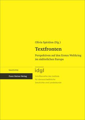 Spiridon |  Textfronten | eBook | Sack Fachmedien