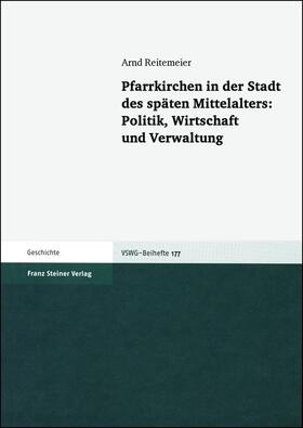 Reitemeier |  Pfarrkirchen in der Stadt des späten Mittelalters | eBook | Sack Fachmedien