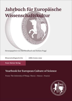 Breidbach / Collet / Poggi |  Jahrbuch für Europäische Wissenschaftskultur 8 (2013–2015) | eBook | Sack Fachmedien
