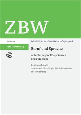 Siemon / Ziegler / Kimmelmann |  Beruf und Sprache | eBook | Sack Fachmedien