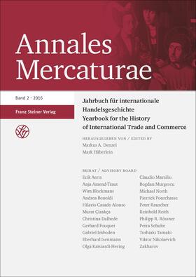 Denzel / Häberlein |  Annales Mercaturae 2 (2016) | eBook | Sack Fachmedien