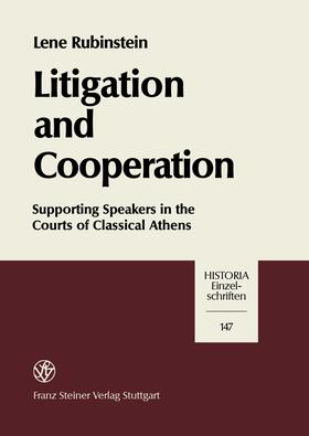 Rubinstein |  Litigation and Cooperation | eBook | Sack Fachmedien