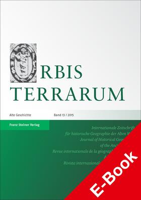 Rathmann |  Orbis Terrarum 13 (2015) | eBook | Sack Fachmedien
