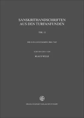  Sanskrithandschriften aus den Turfanfunden | Buch |  Sack Fachmedien