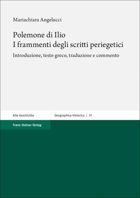 Angelucci |  Polemone di Ilio. I frammenti degli scritti periegetici | eBook | Sack Fachmedien