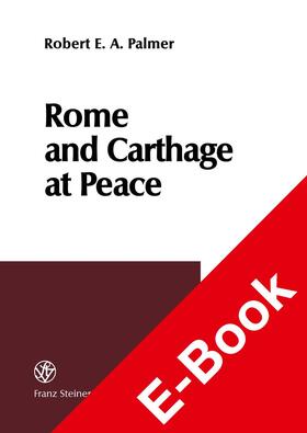 Palmer | Rome and Carthage at Peace | E-Book | sack.de