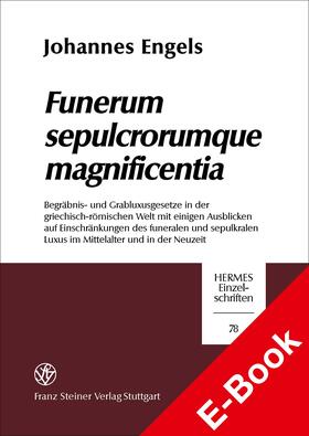 Engels |  Funerum sepulcrorumque magnificentia | eBook | Sack Fachmedien