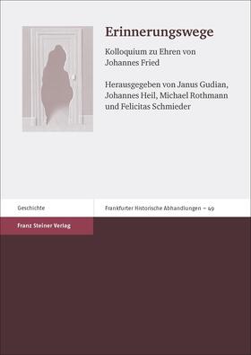 Gudian / Heil / Rothmann |  Erinnerungswege | Buch |  Sack Fachmedien