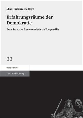 Krause | Erfahrungsräume der Demokratie | Buch | 978-3-515-11835-4 | sack.de