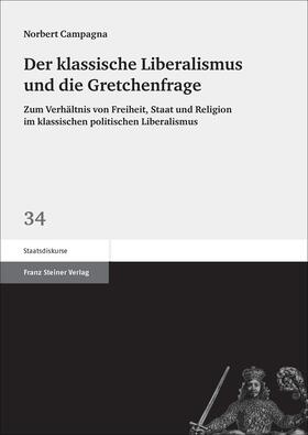 Campagna |  Campagna, N: Der klassische Liberalismus und die Gretchenfra | Buch |  Sack Fachmedien