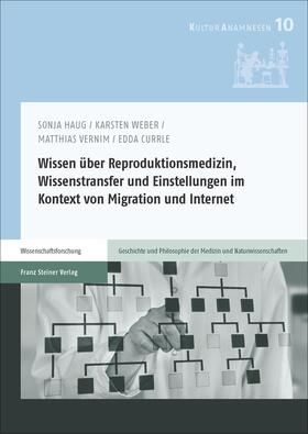 Haug / Weber / Vernim |  Wissen über Reproduktionsmedizin, Wissenstransfer und Einstellungen im Kontext von Migration und Internet | Buch |  Sack Fachmedien