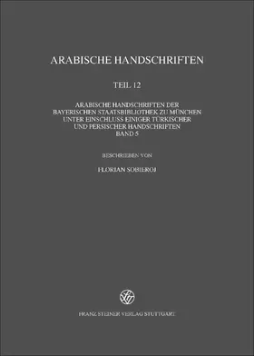  Arabische Handschriften | Buch |  Sack Fachmedien