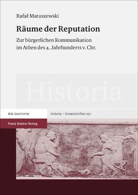 Matuszewski |  Matuszewski, R: Räume der Reputation | Buch |  Sack Fachmedien