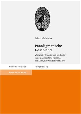 Meins |  Paradigmatische Geschichte | Buch |  Sack Fachmedien